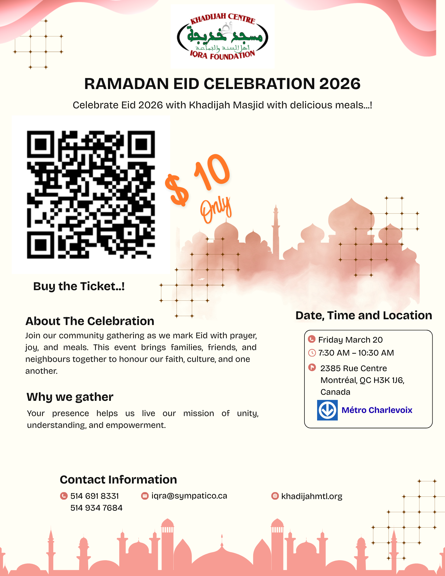 Eid Celebration Poster Ramadan 2026